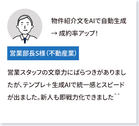 生成AIサポート口コミsp2